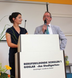 Selina Giesel und Joachim Binder